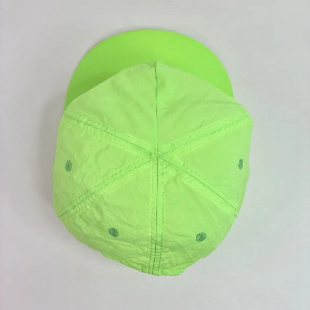 Vintage Original 90s neon green nylon Days of Thunder Movie Promo Hat *READ*